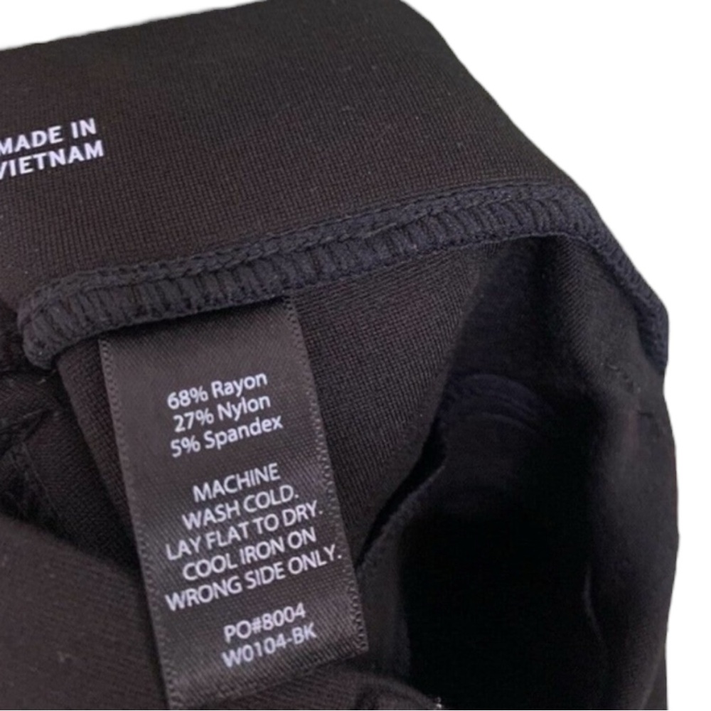 BETABRAND Classic Black Flared Bootcut Dress Yoga Pants 2XL LONG-- Career/Office - Picture 6 of 7